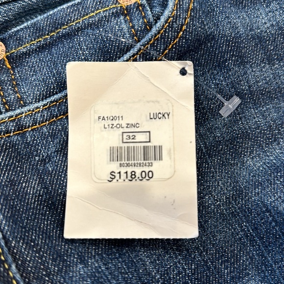Lucky Brand Jeans Mens 32 Blue Denim NWT Brand New - Picture 4 of 8